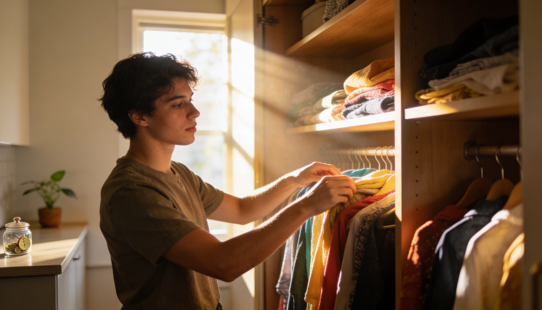 rhenag Energie Nachhaltig leben: Kleiderschrank-Tipps von rhenag Energie