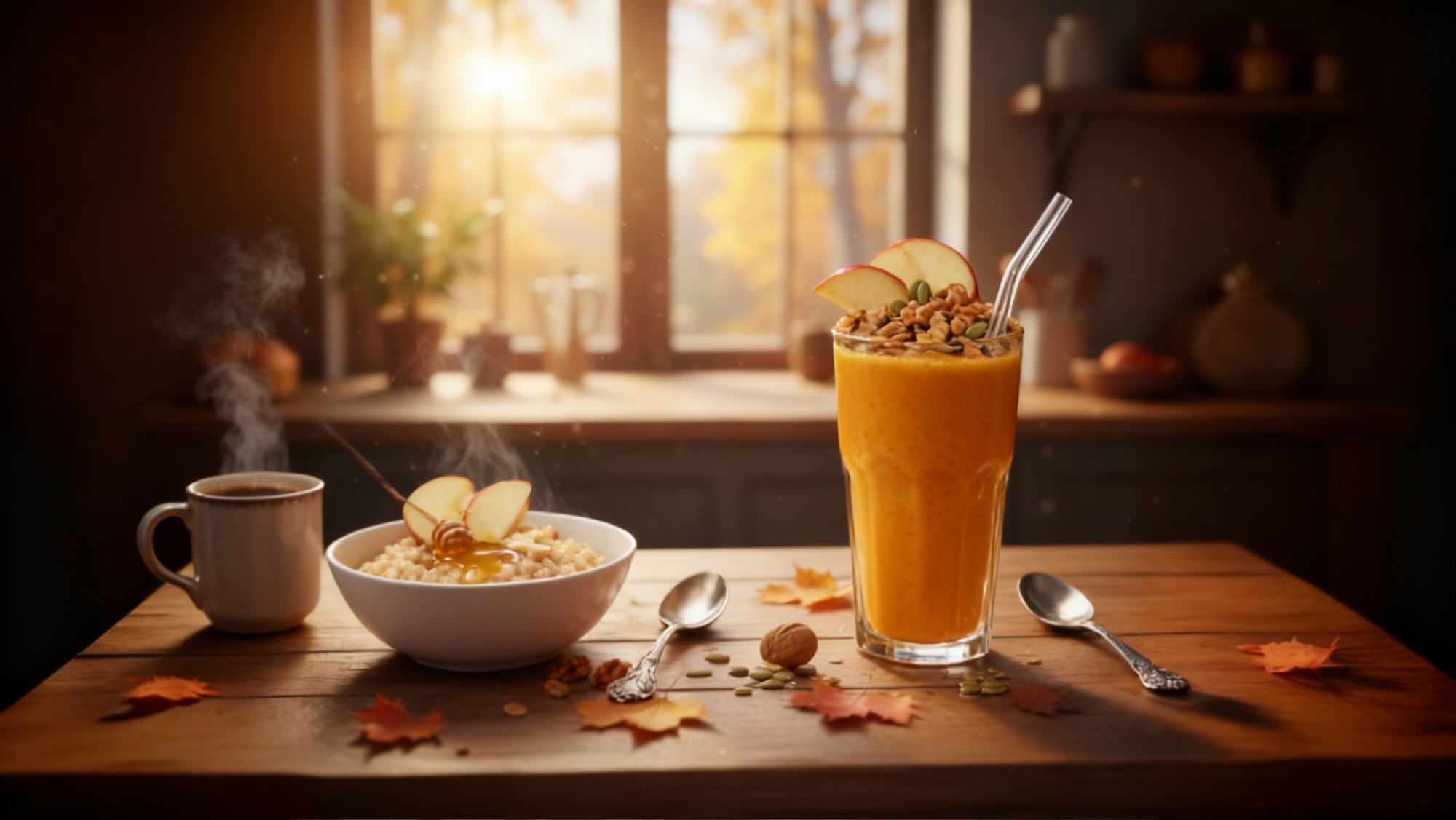 Smoothie-Bowl vs. Porridge