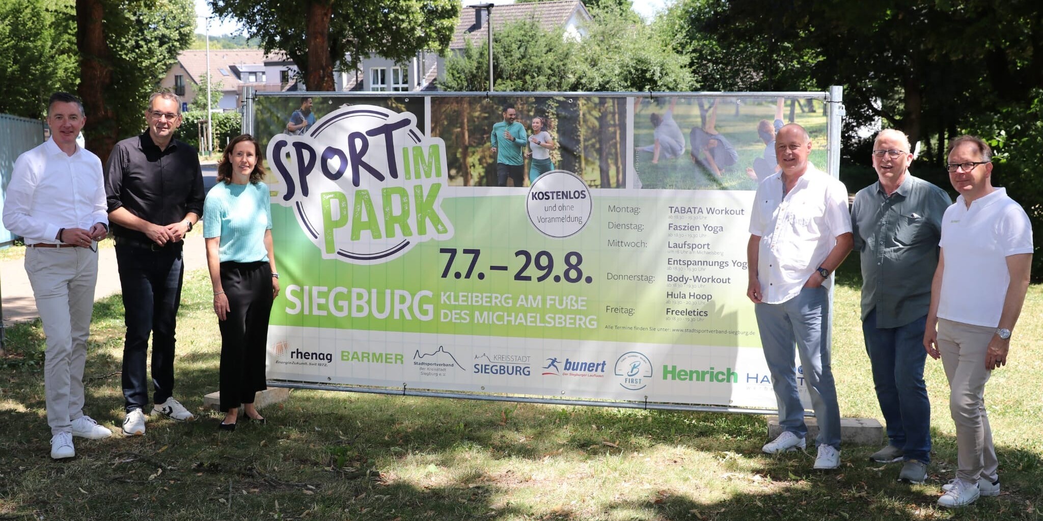 Sport im Park 2025 Eröffnung Eröffnung von Sport im Park 2025