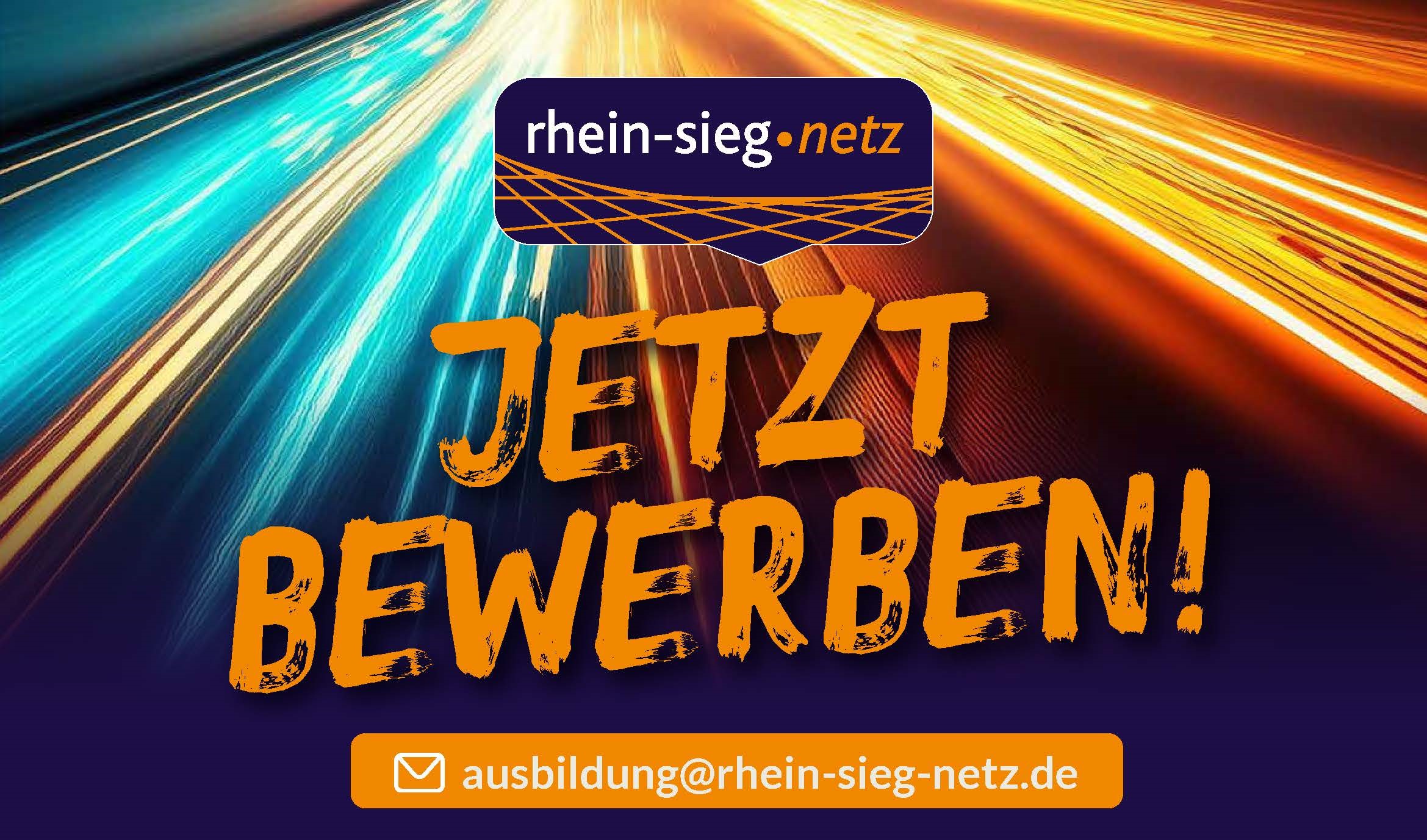 Jetzt für eine Ausbildung bewerben bei Rhein-Sieg-Netz.